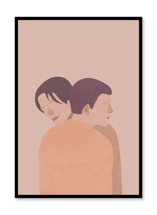 Proximity in Beige, Poster