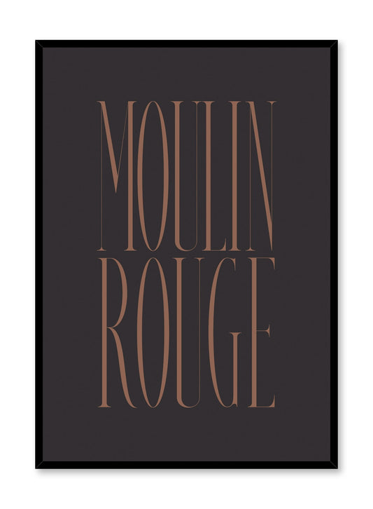 Moulin Rouge, Poster