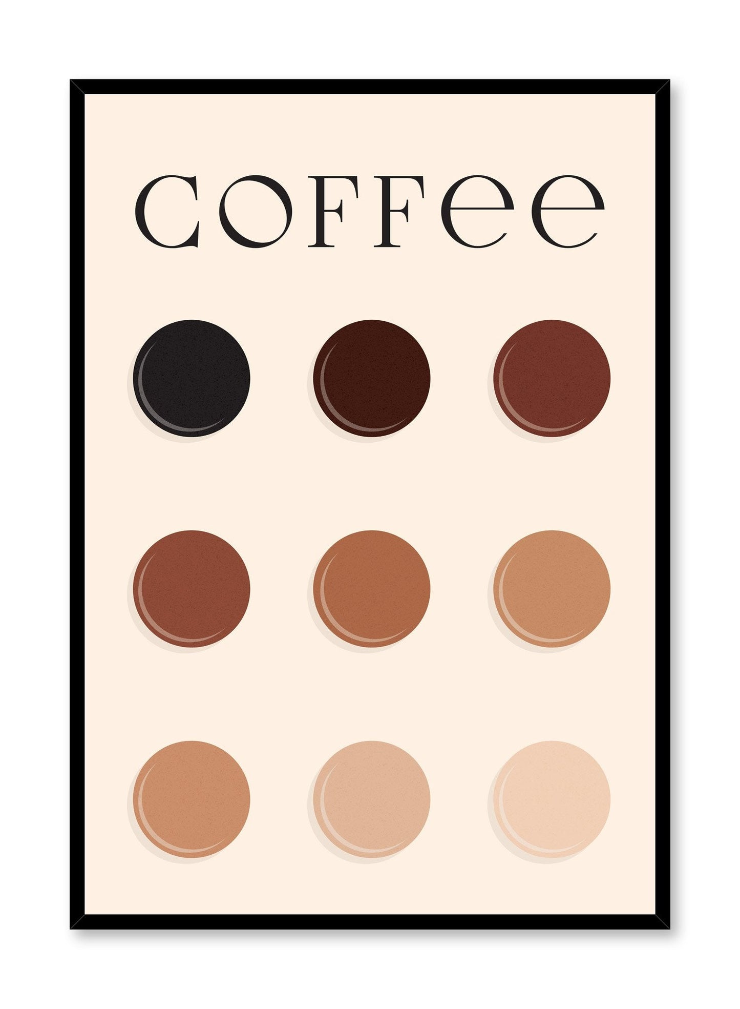 Coffee Gradient, Poster