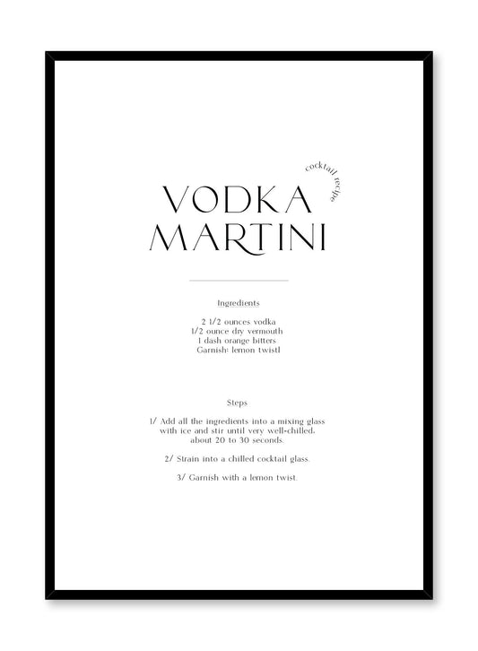 Vodka Martini, Poster