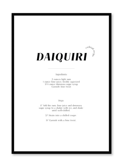 Daiquiri, Poster