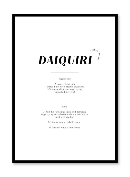 Daiquiri, Poster