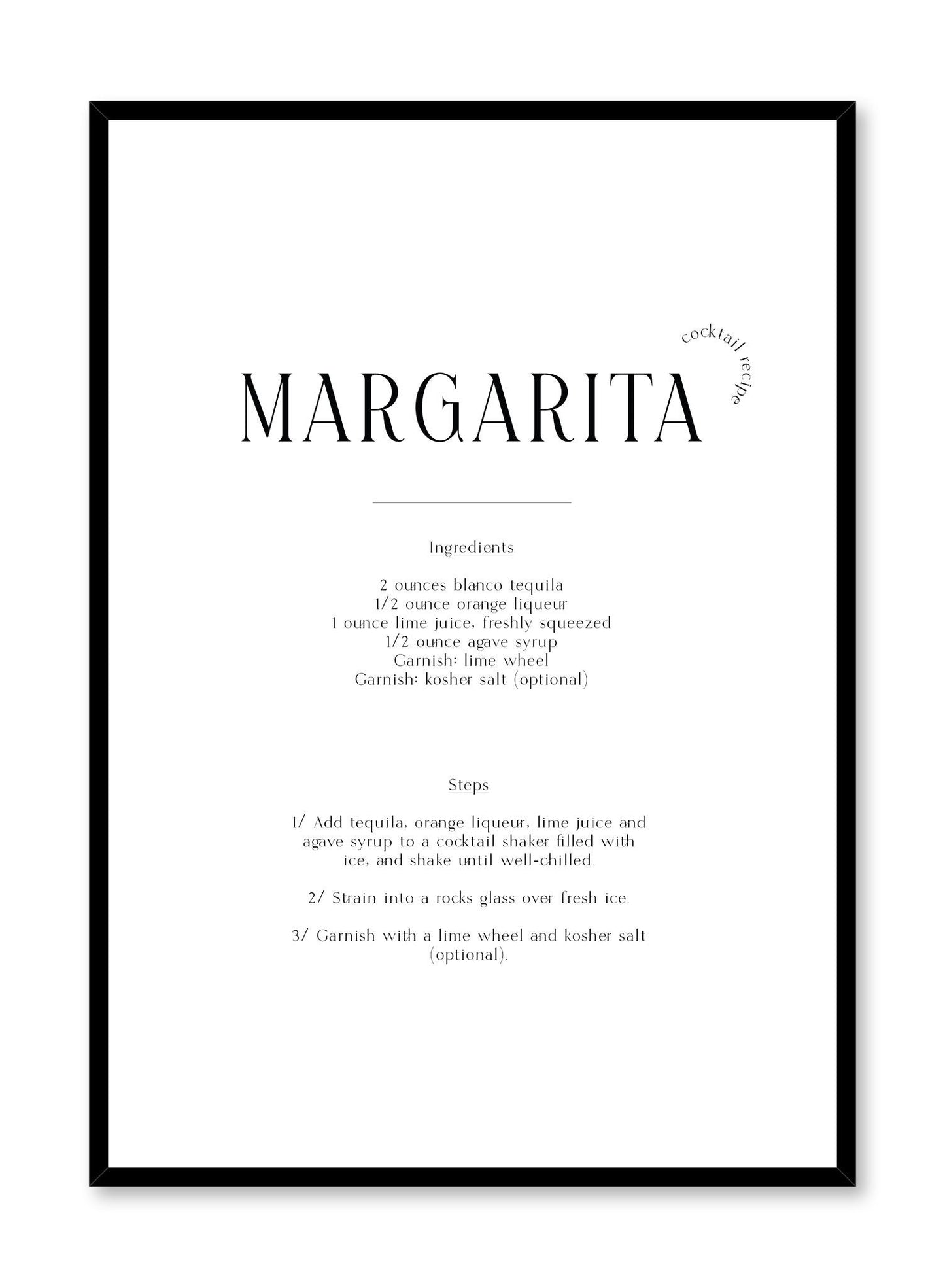 Margarita, Poster