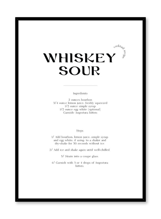 Whiskey Sour, Poster