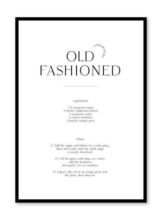 Old Fashioned, Poster