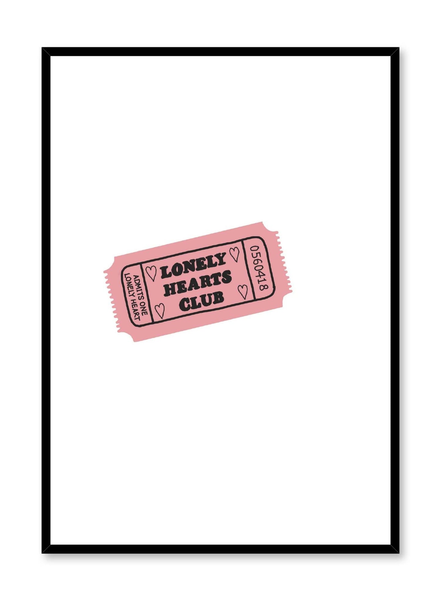 Ticket for One, Poster