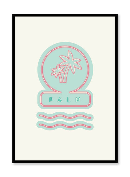 Neon Palms, Poster