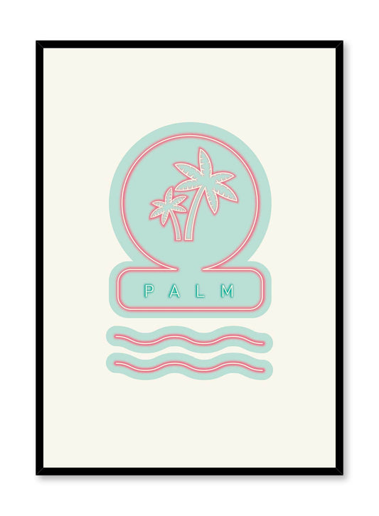 Neon Palms, Poster