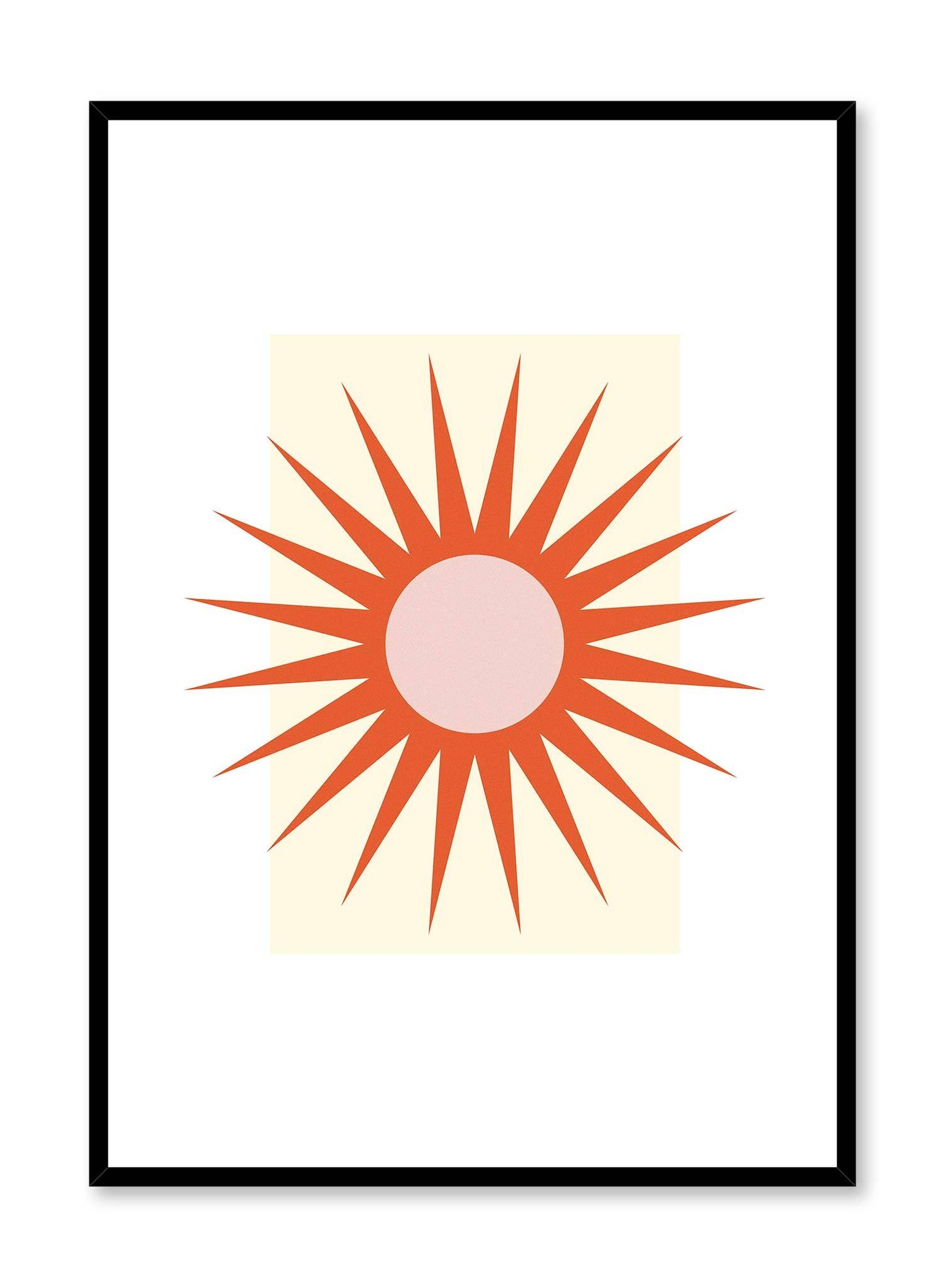 Minimalist Sun, Poster
