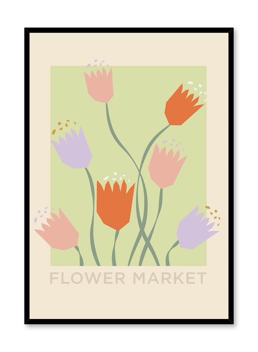 Flower Market, Poster
