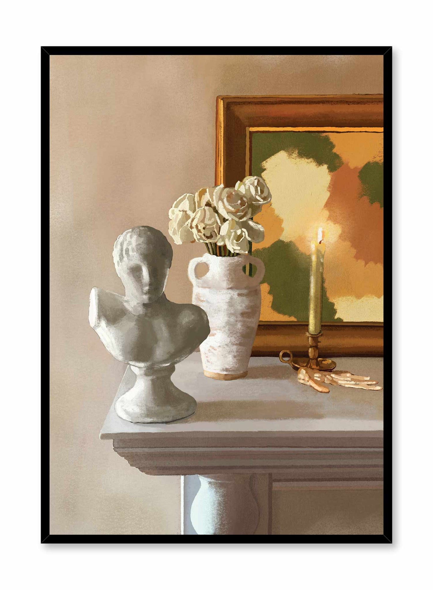 The Mantel, Poster