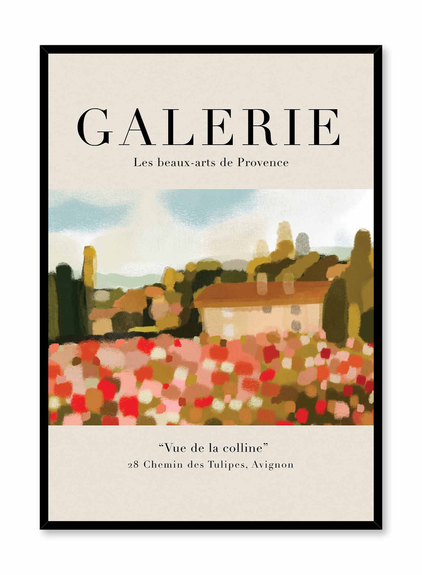 Hillside View, Poster