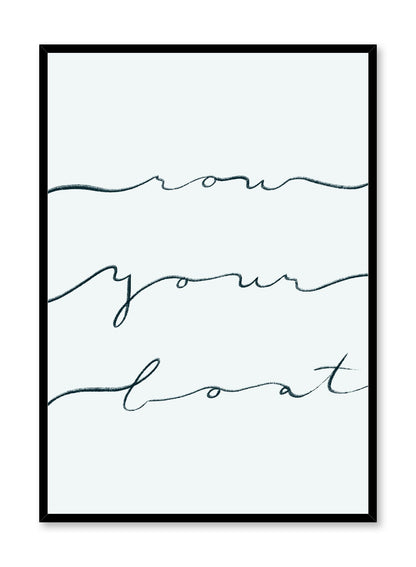 Row Your Boat, Poster