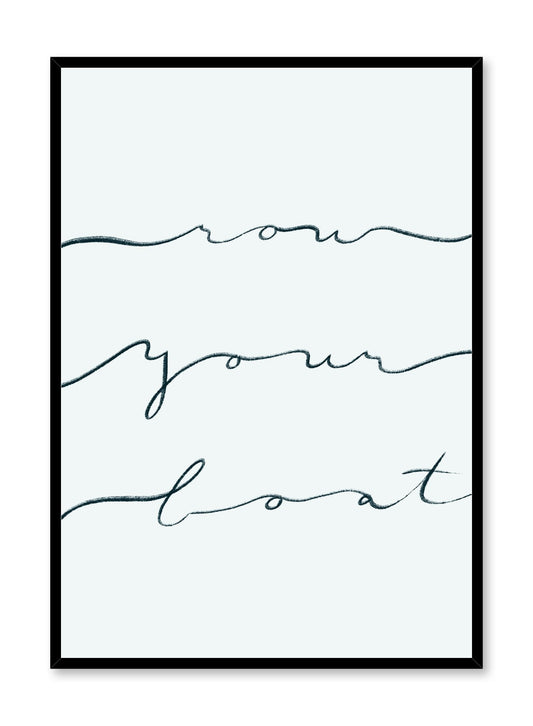 Row Your Boat, Poster