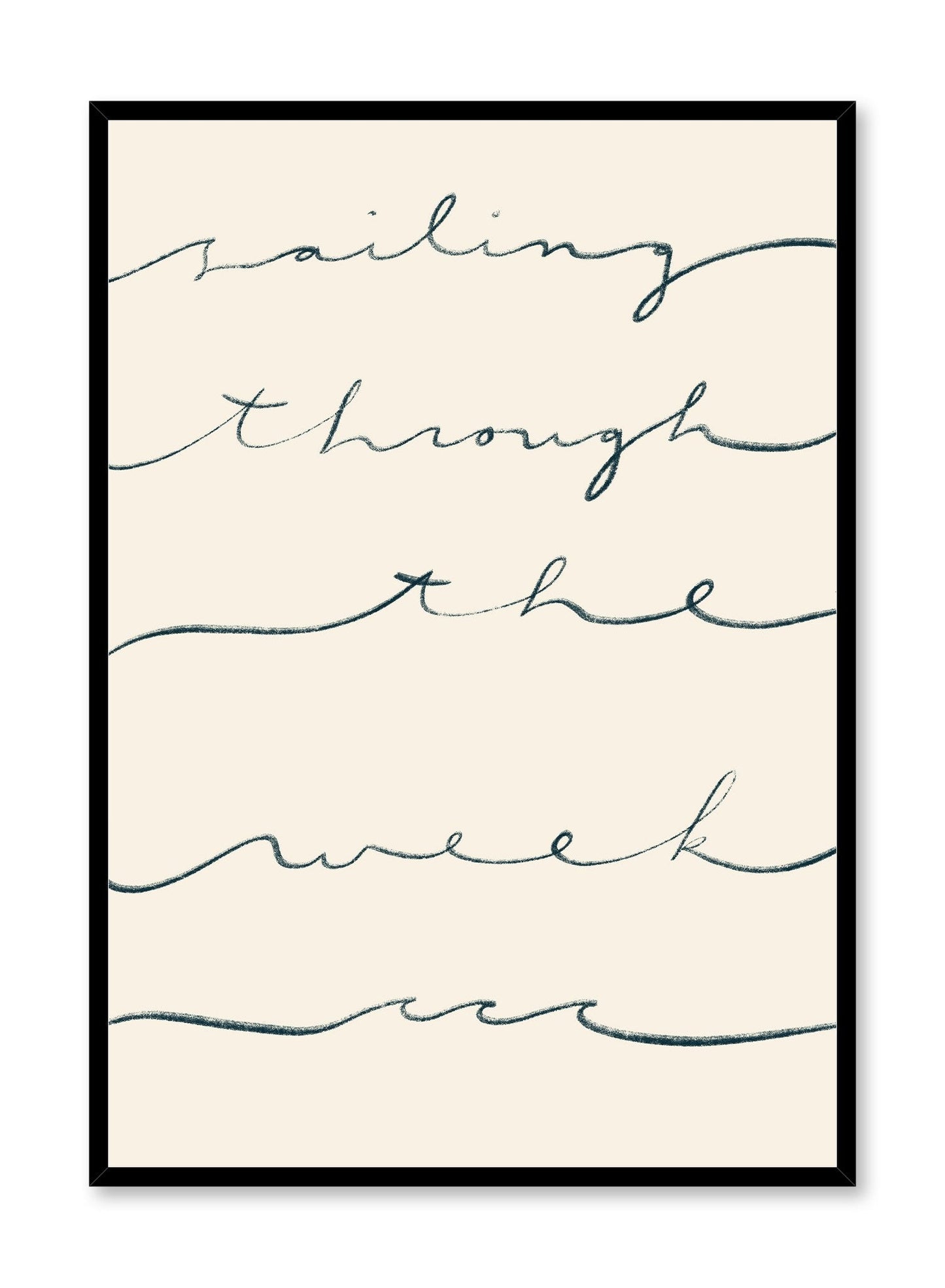Smooth Sailing, Poster
