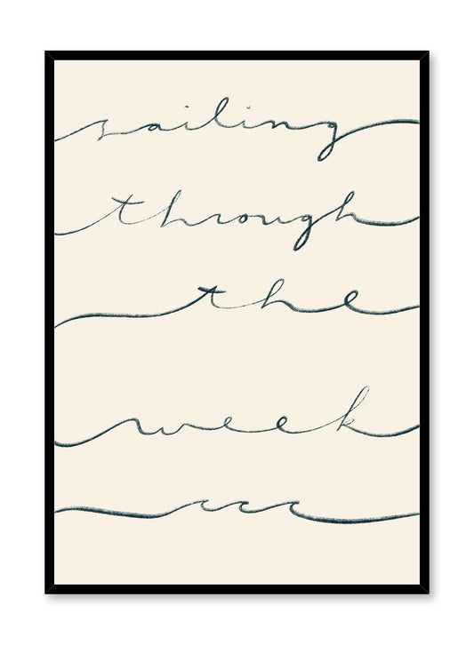 Smooth Sailing, Poster