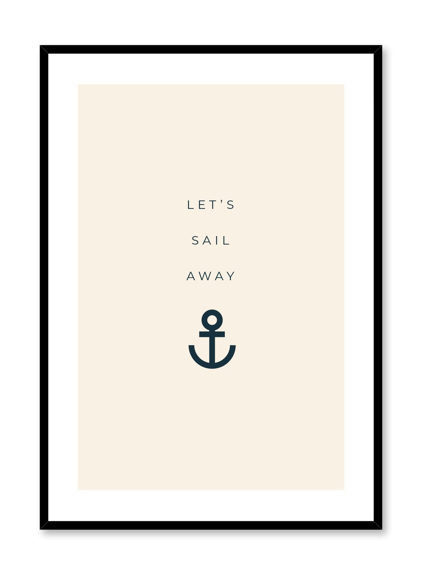 Sail Away, Poster
