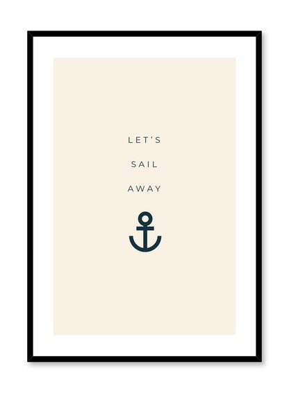 Sail Away, Poster
