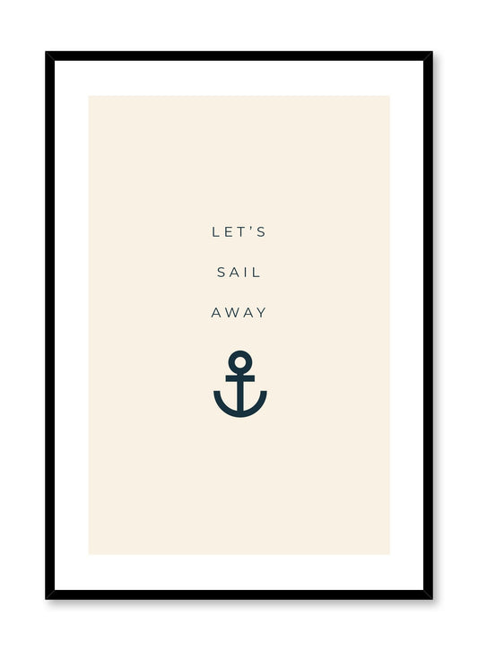 Sail Away, Poster