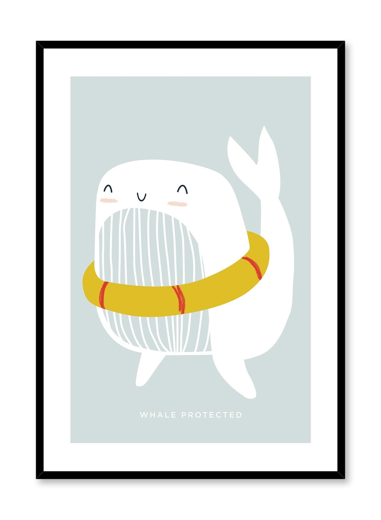 Whale Floatie, Poster