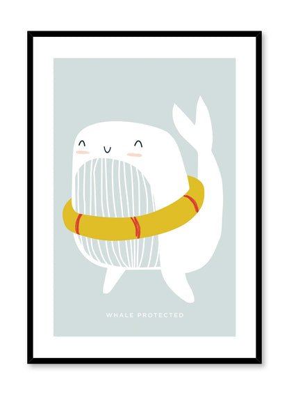 Whale Floatie, Poster