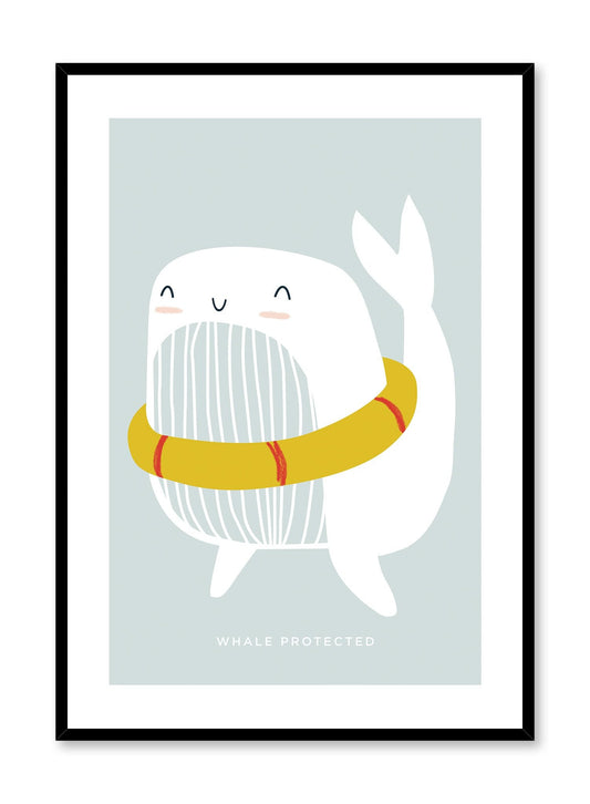 Whale Floatie, Poster