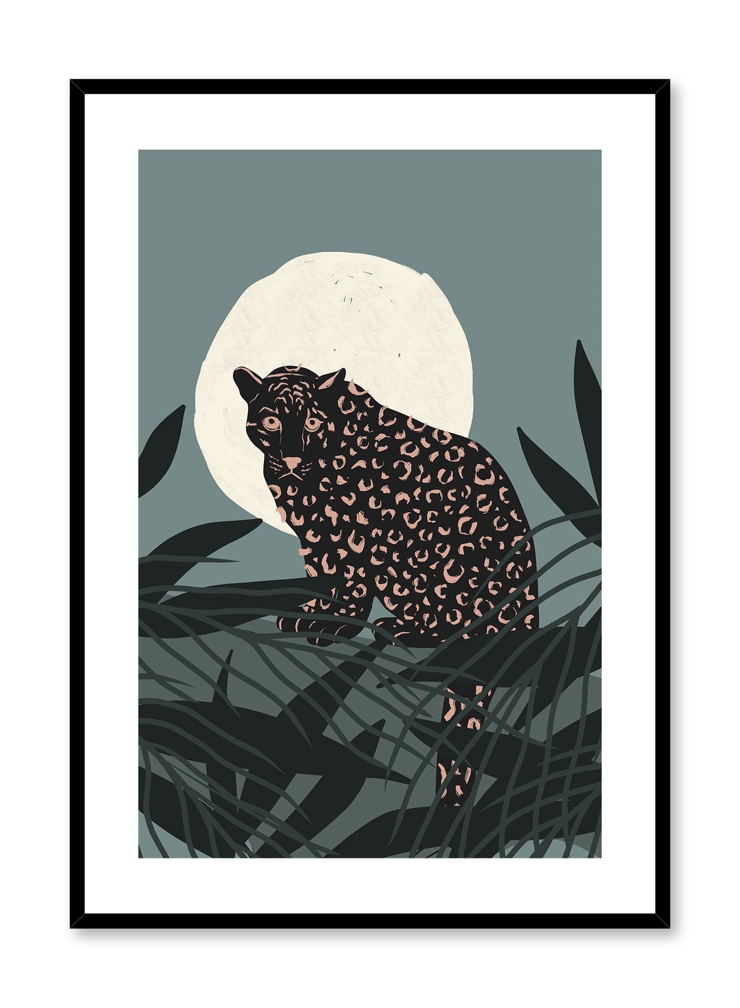 Cheetah in the Moonlight, Poster
