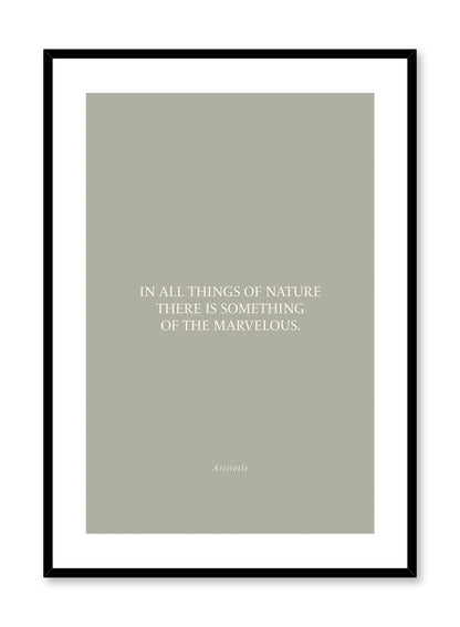 Marvelous Nature, Poster