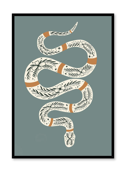 Ornate Snake, Poster