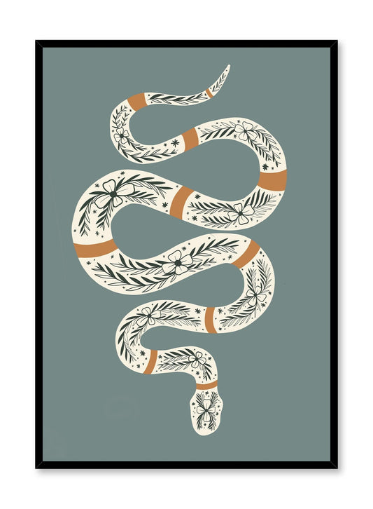 Ornate Snake, Poster