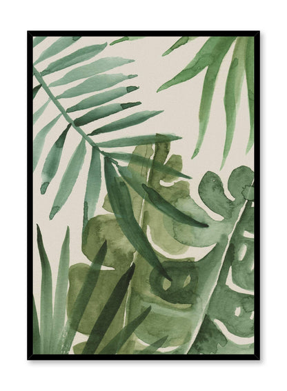 Watercolour Jungle, Poster