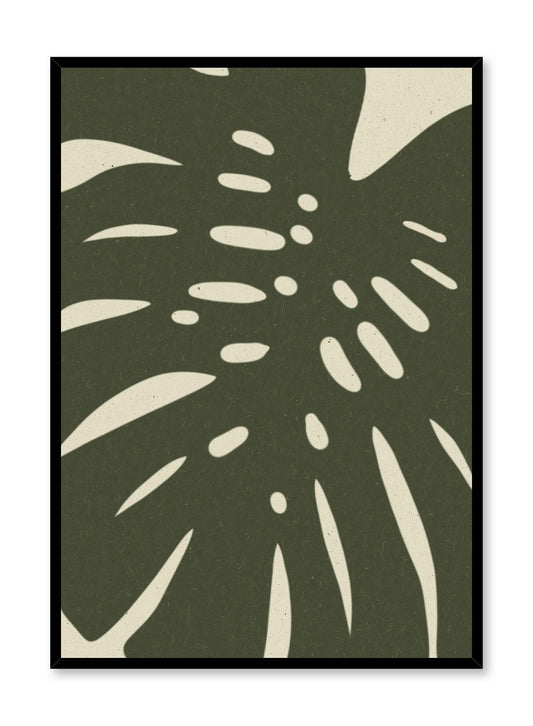 Monstera Shadow, Poster