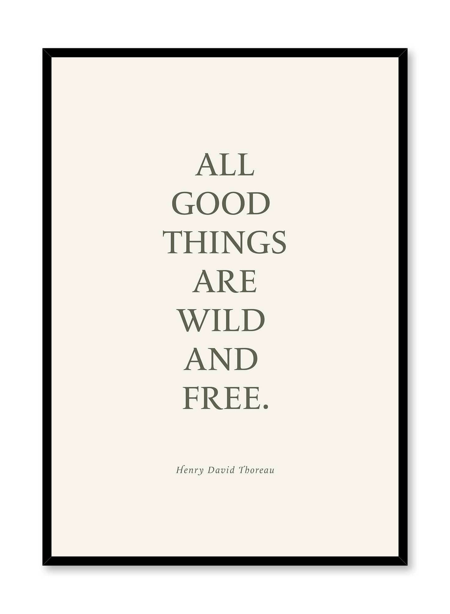 Wild & Free, Poster