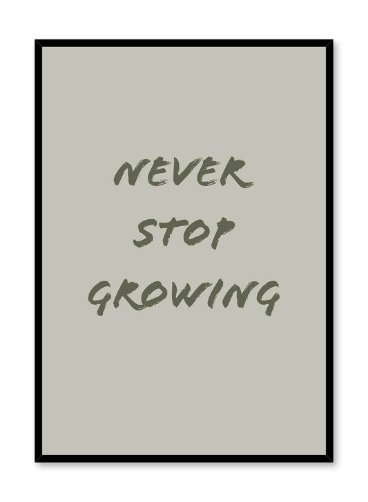 Forever Growing, Poster
