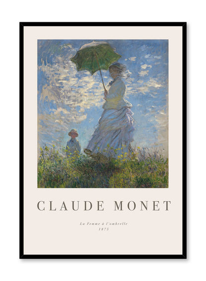 Woman with a Parasol, Poster