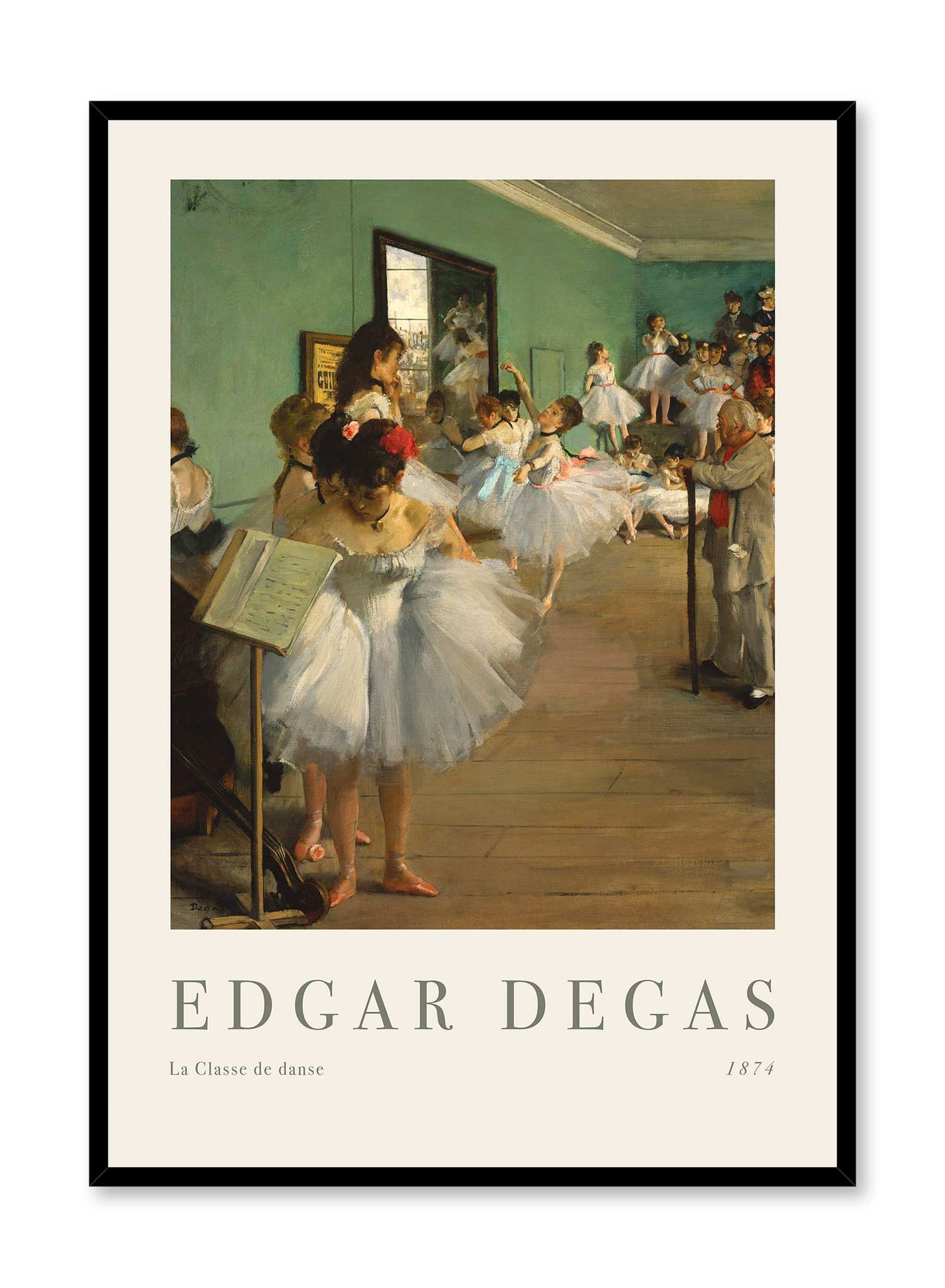 The Ballet Class, Poster