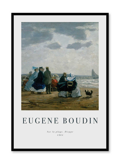 On the Beach, Dieppe, Poster