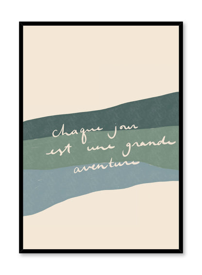 Daily Adventure, Poster
