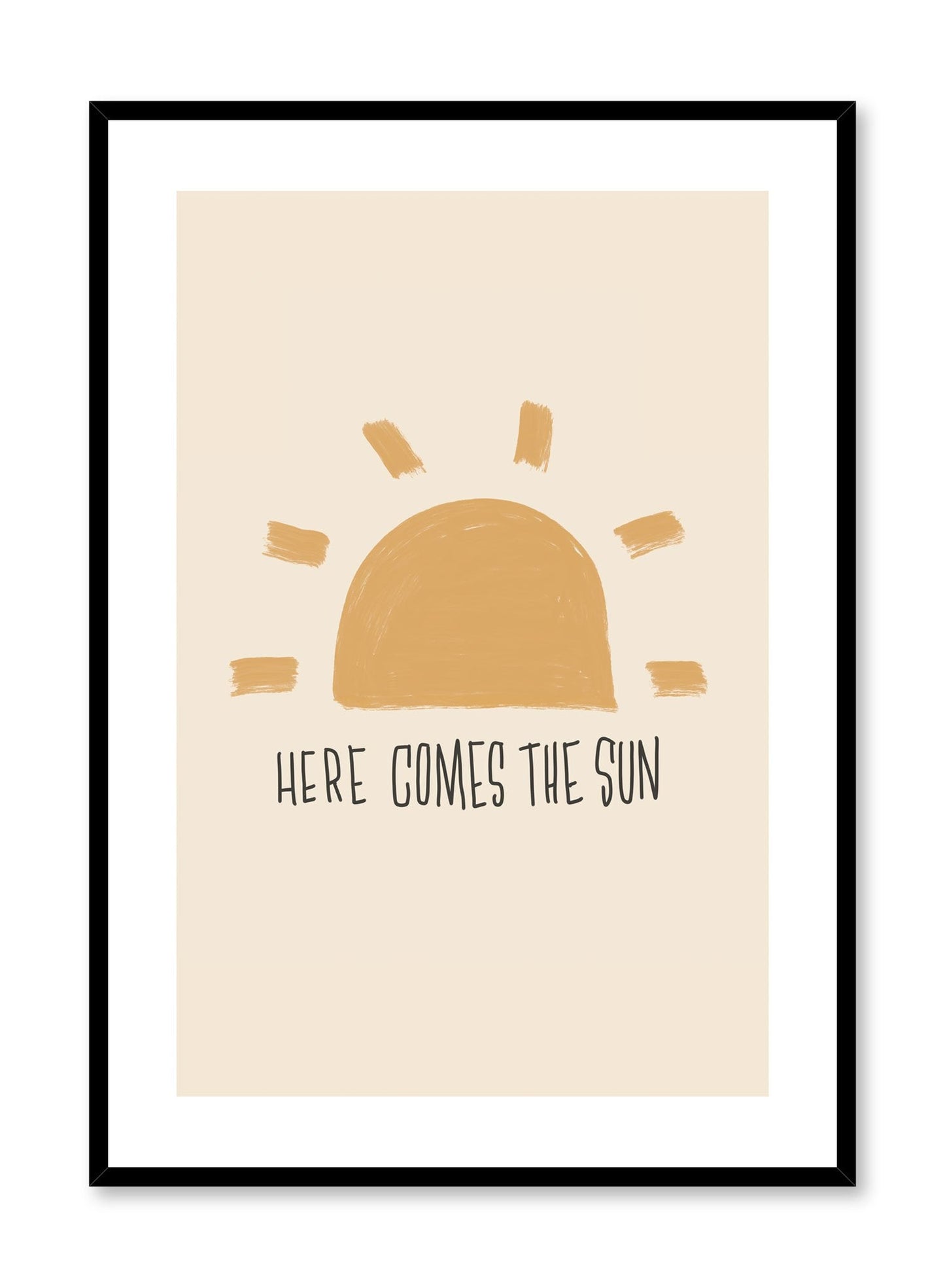 Here Comes the Sun, Poster