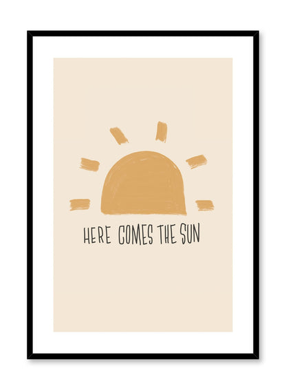 Here Comes the Sun, Poster