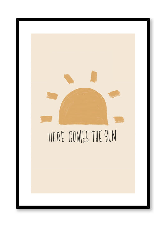 Here Comes the Sun, Poster
