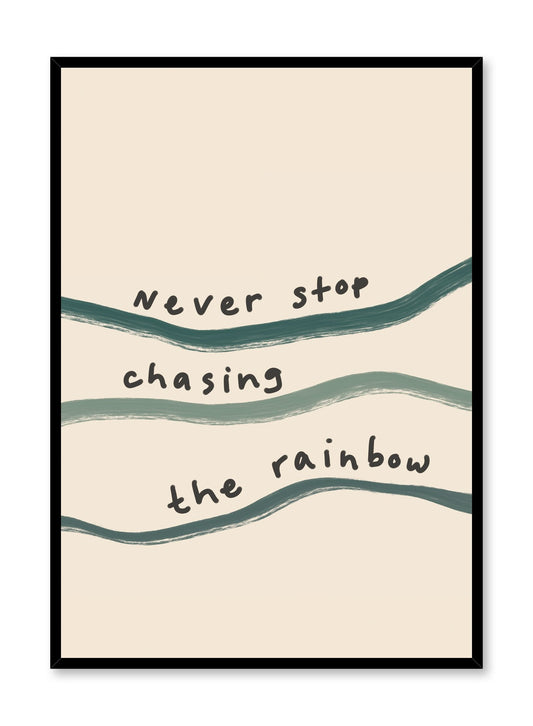 Chasing Rainbows, Poster
