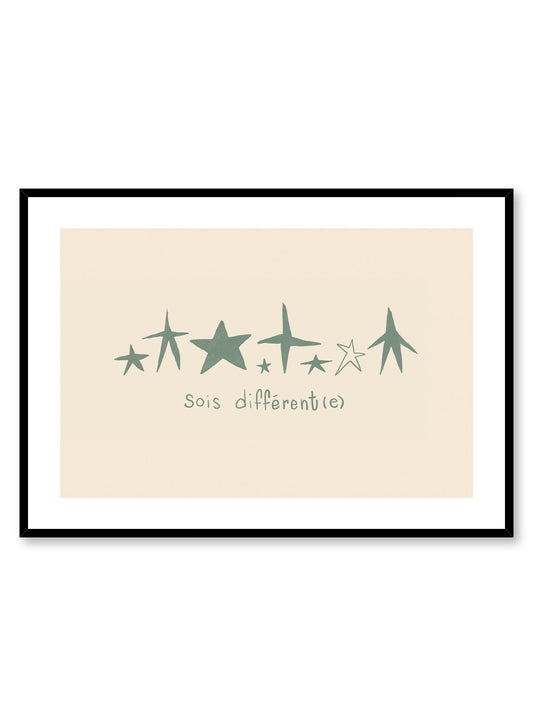Be Different, Poster