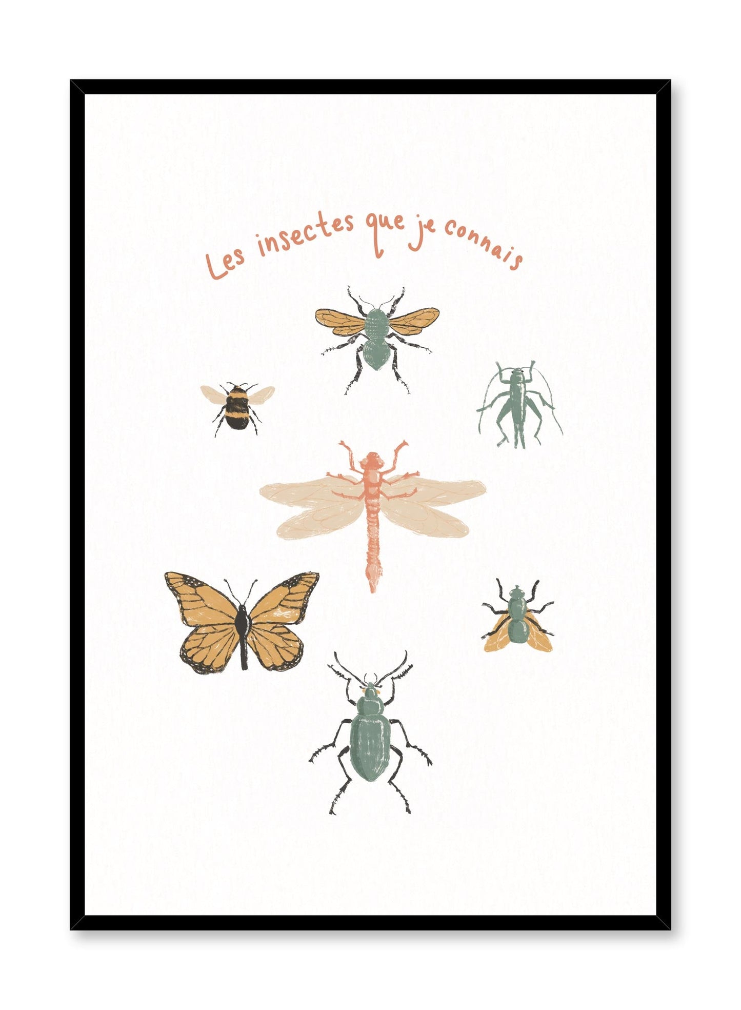 Bug’s Life in French, Poster