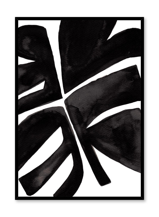 Minimalist Monstera, Poster