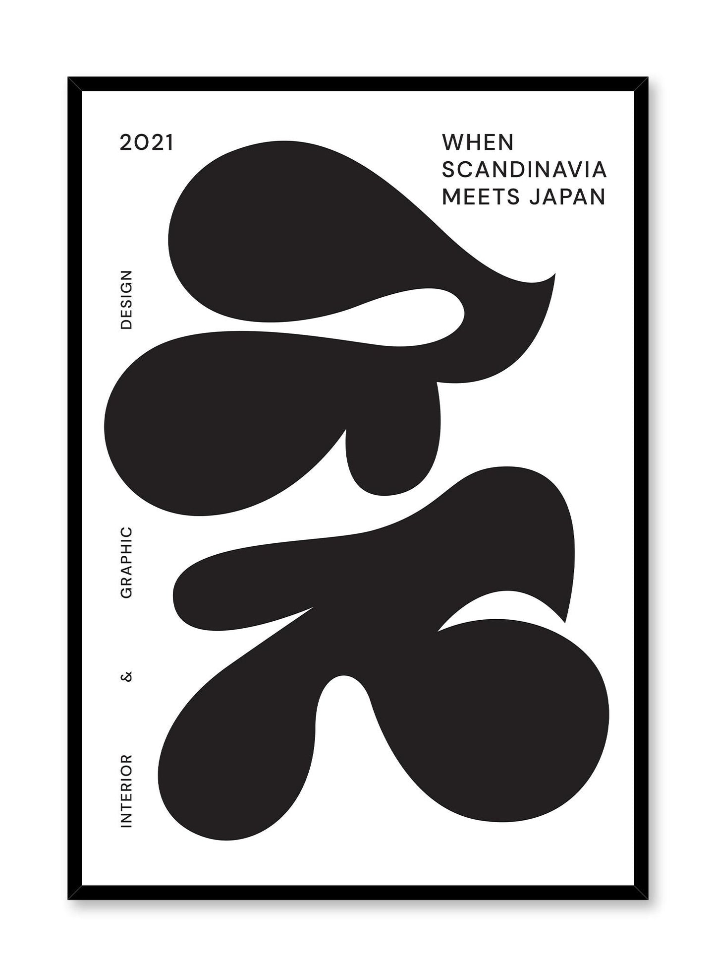 Scandinavia & Japan, Poster