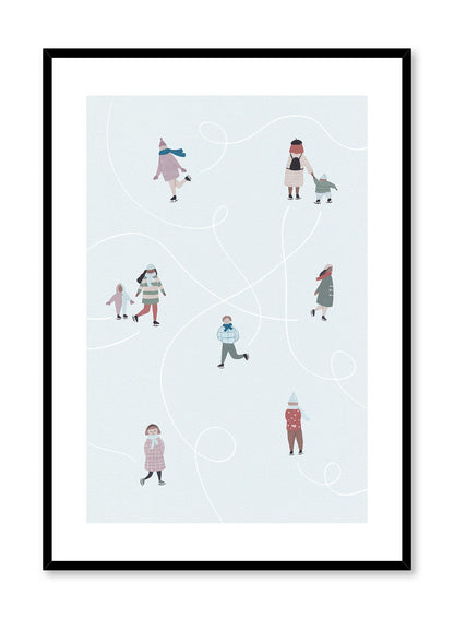 At the Rink, Poster