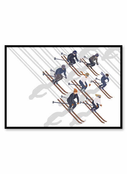 On the Slopes, Poster