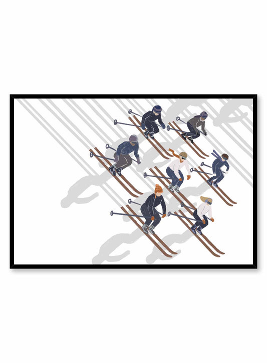 On the Slopes, Poster
