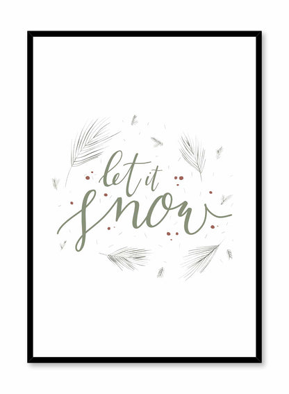 Let it Snow, Poster
